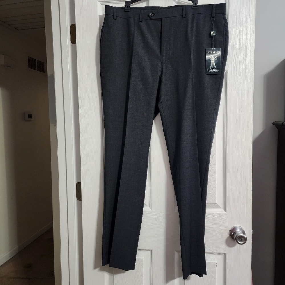 NWT - Gray Ralph Lauren Men's Slacks